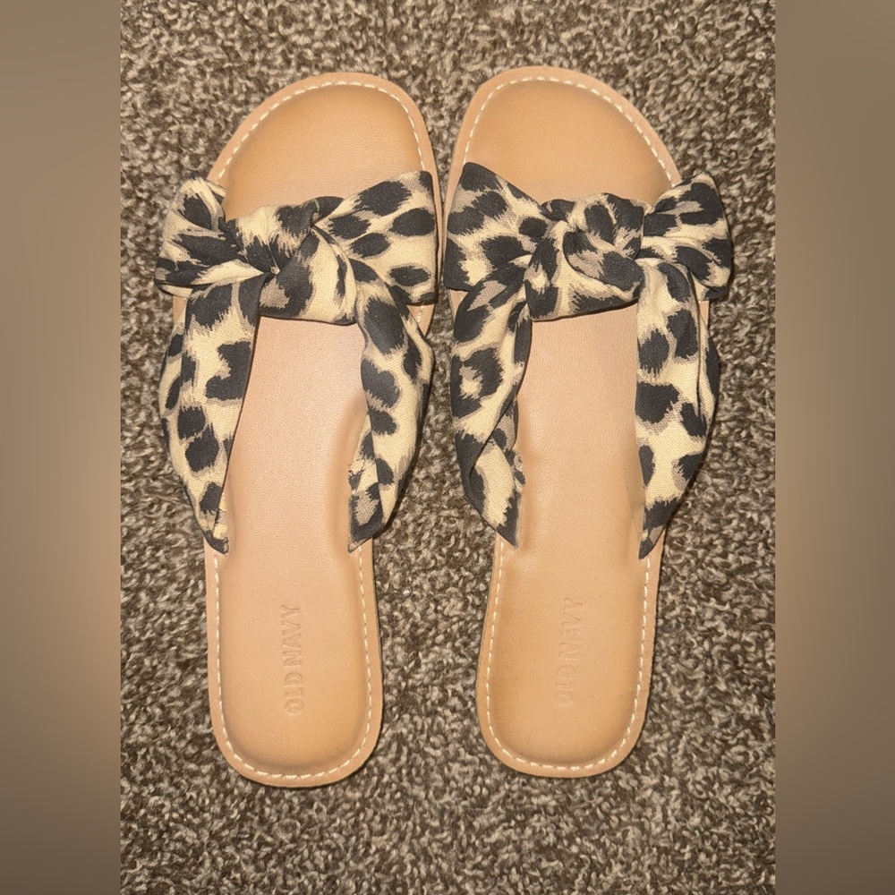 Animal Print Sandals | Old Navy